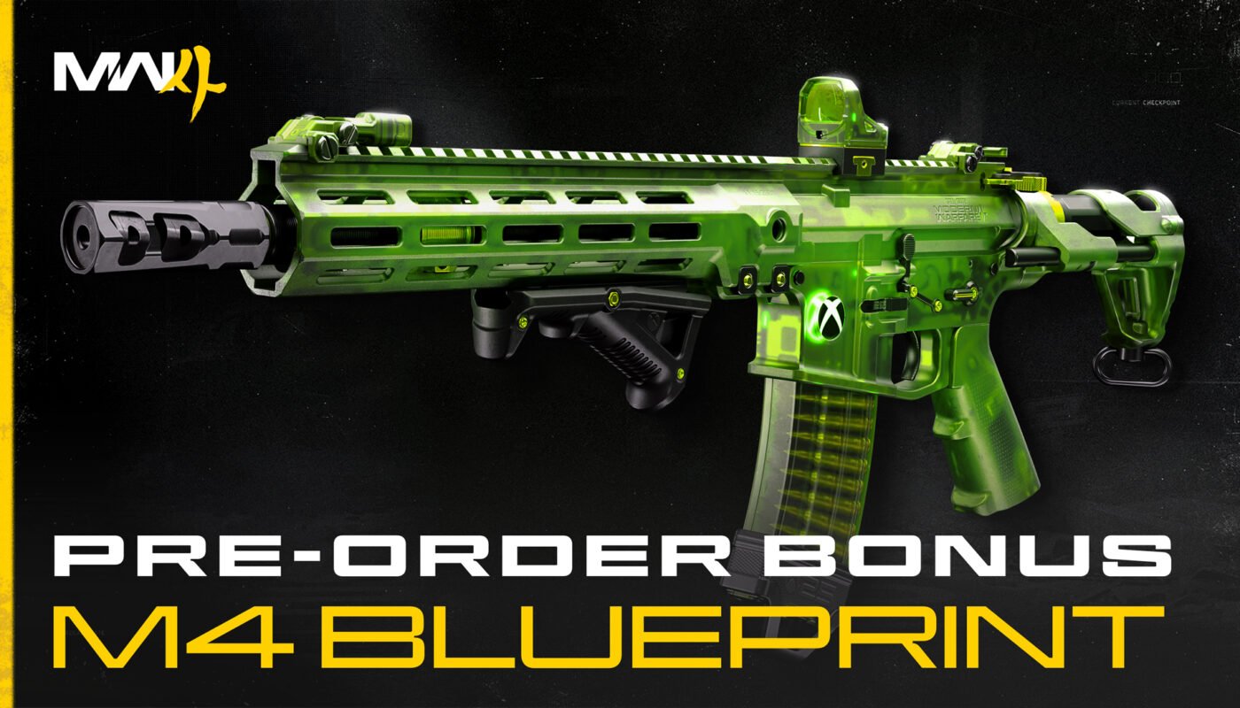 Modern Warfare 4: Pre-Order Bonus: Inner Circuit M4 Blueprint