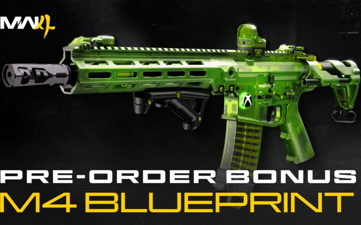 Modern Warfare 4: Pre-Order Bonus: Inner Circuit M4 Blueprint